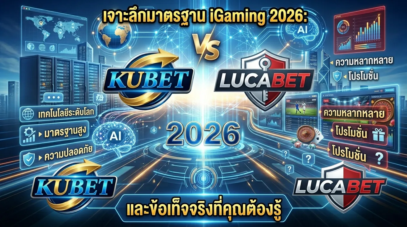 เจาะลึกมาตรฐาน iGaming 2026: Kubet vs Lucabet และข้อเท็จจริงที่คุณต้องรู้