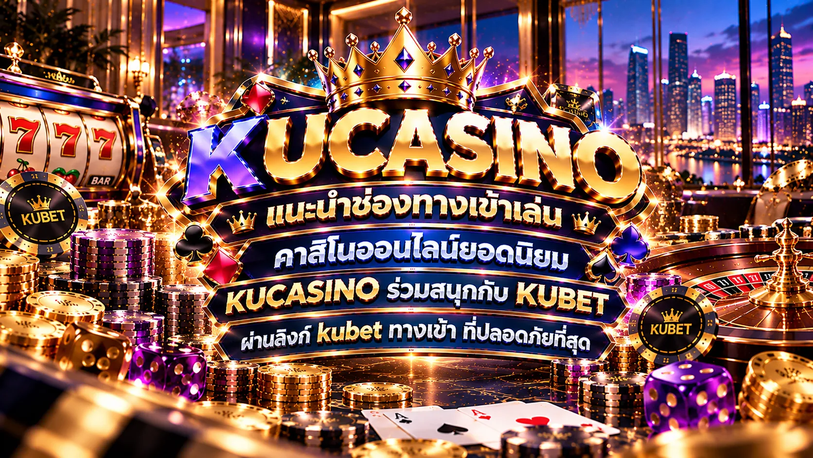 แนะนำช่องทางเข้าเล่น คาสิโนออนไลน์ยอดนิยม kucasino ร่วมสนุกกับ KUBET ผ่านลิงก์ kubet ทาง เข้า ที่ปลอดภัยที่สุด